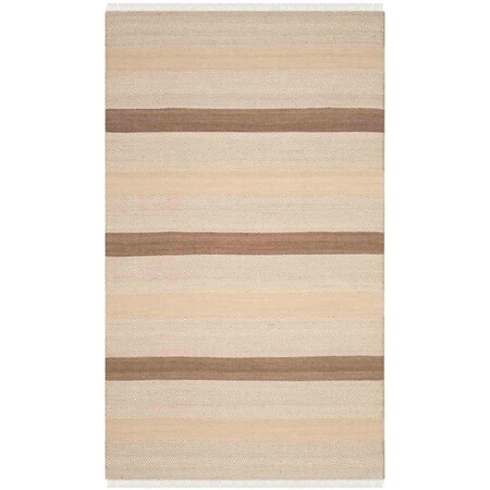 Safavieh 8 x 10 ft. Large Rectangle Kilim Hand Woven RugBeige KLM103B-8